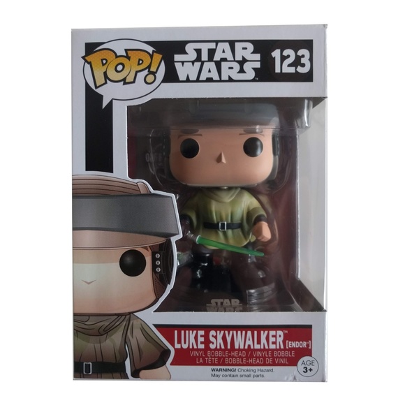 FUNKO POP! Luke Skywalker (Endor) Star Wars Bobble